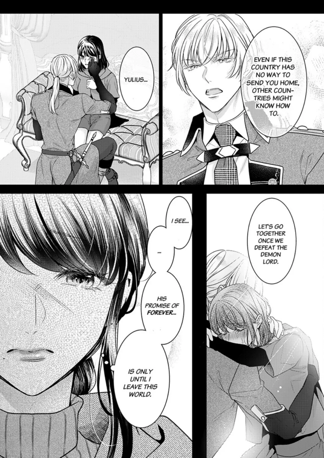 Inochi ni Kaete mo Mamoru to Chikatta - Cool na Goei Kishi wa Shoukansareta Seijo wo Atsuku Dekiai suru Chapter 4 - page 25