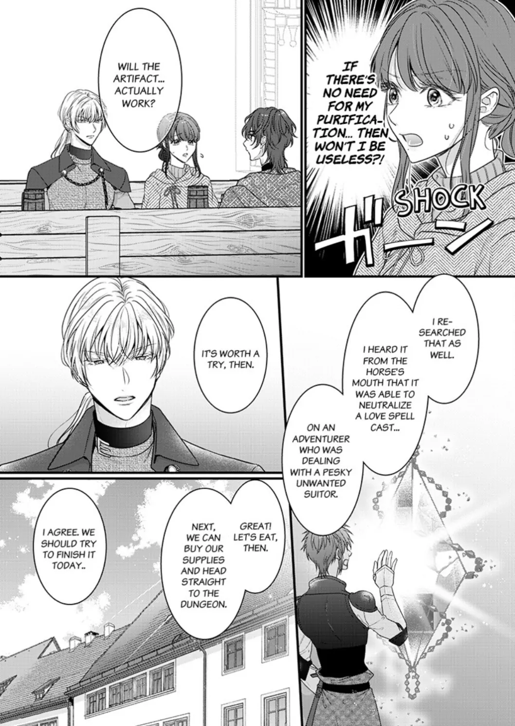 Inochi ni Kaete mo Mamoru to Chikatta - Cool na Goei Kishi wa Shoukansareta Seijo wo Atsuku Dekiai suru Chapter 5 - page 8