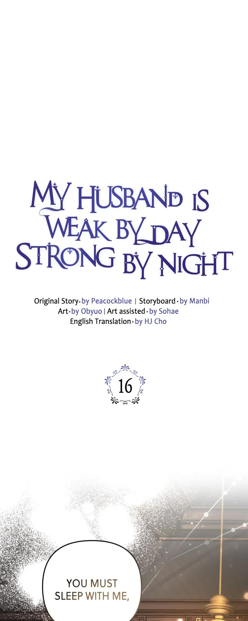 My Husband is Weak by Day, Strong by Night Chapter 16 - page 2
