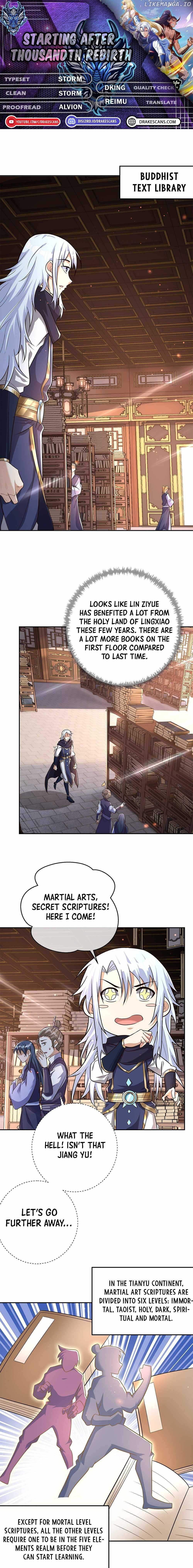 It All Starts with Being Reborn 1000 Times Chapter 7 - page 1