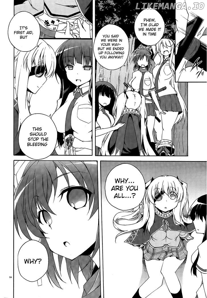 Senran Kagura - Shoujotachi no Shinei chapter 13 - page 3