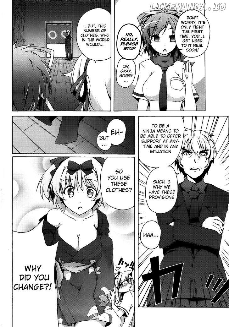 Senran Kagura - Shoujotachi no Shinei chapter 6.5 - page 2