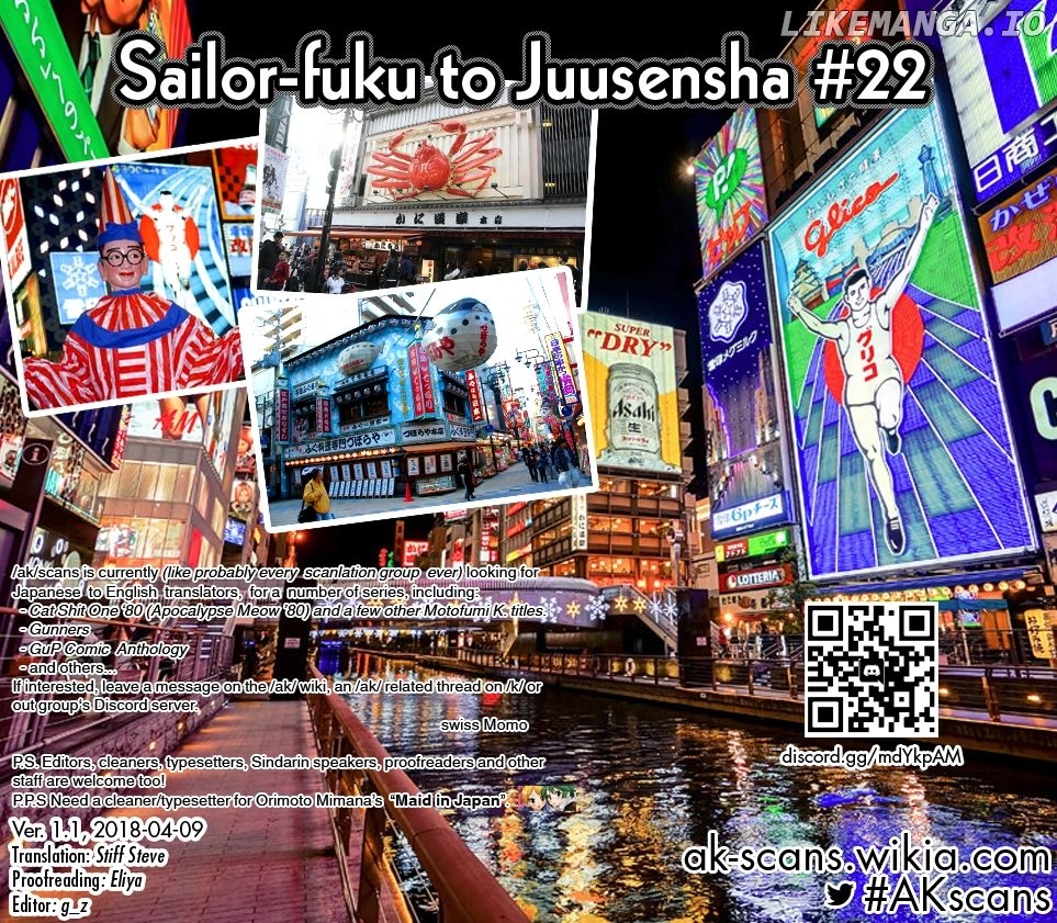 Sailor Fuku To Juusensha chapter 22 - page 31