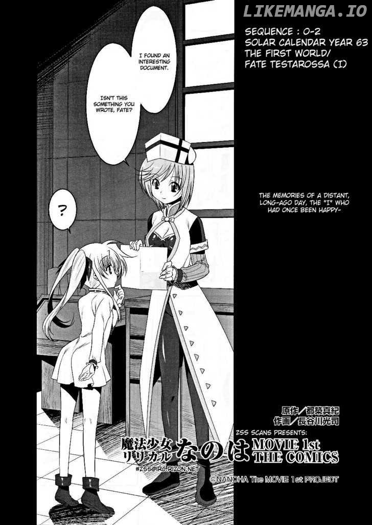 Mahou Shoujo Lyrical Nanoha Movie 1St The Comics chapter 2 - page 6