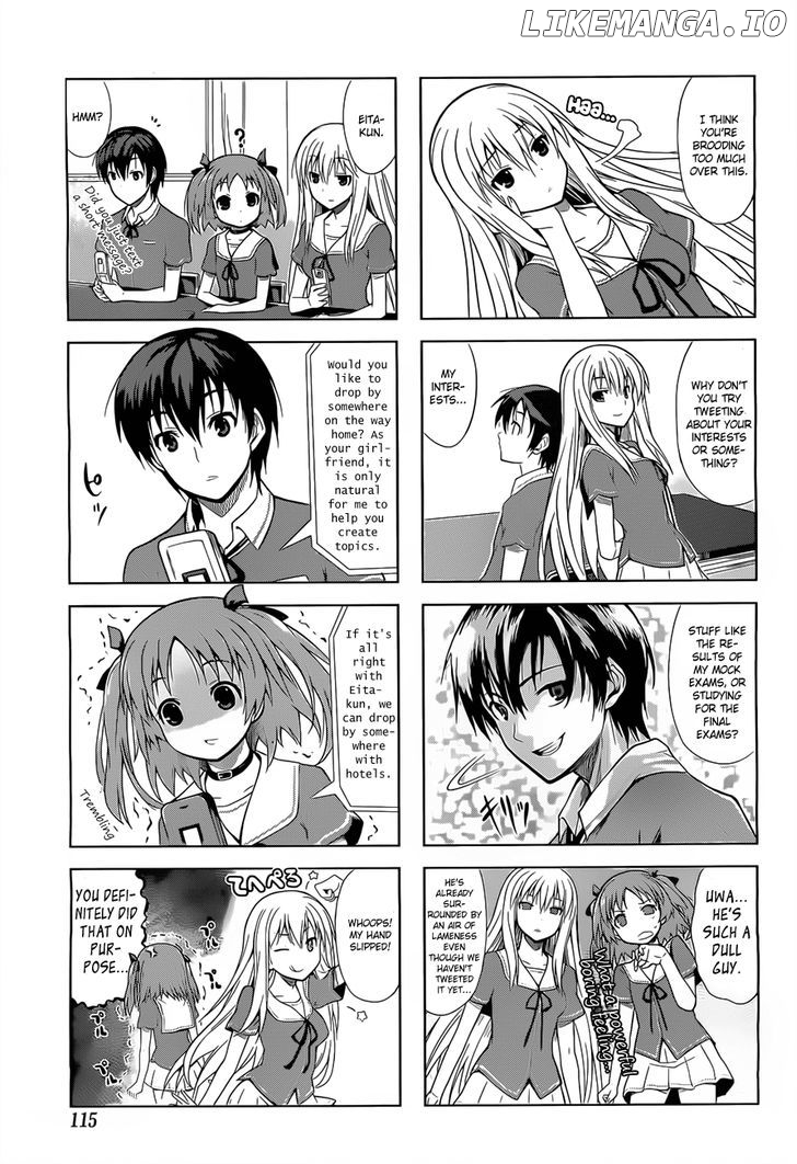 Ore no Kanojo to Osananajimi ga Shuraba Sugiru 4-Koma chapter 3 - page 7