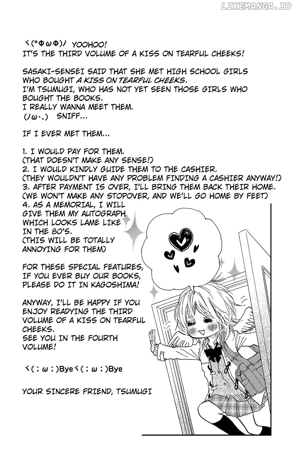 Nakigao Ni Kiss chapter 10.5 - page 2