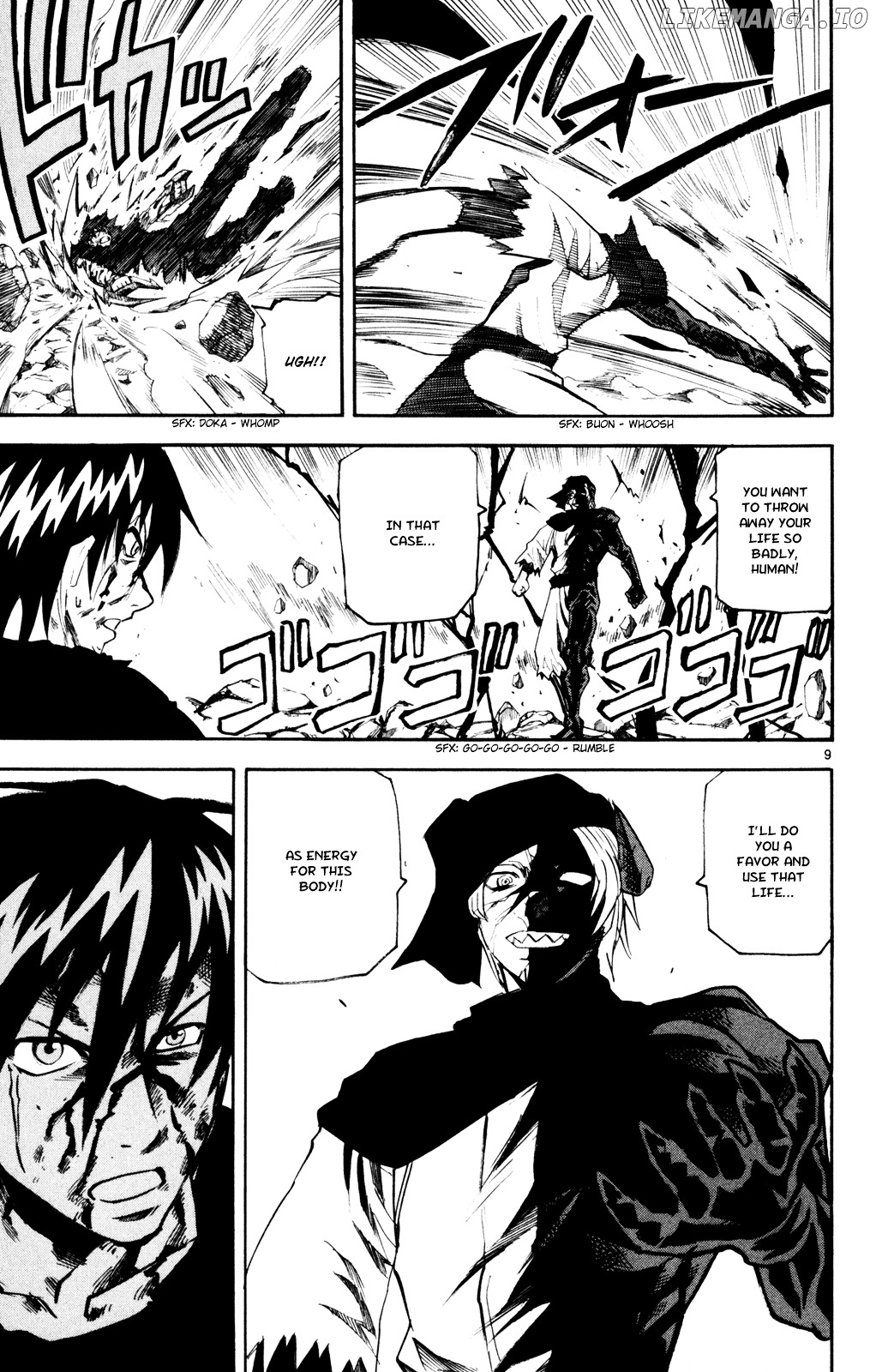 Kurozakuro - Manga chapter 49 - page 9