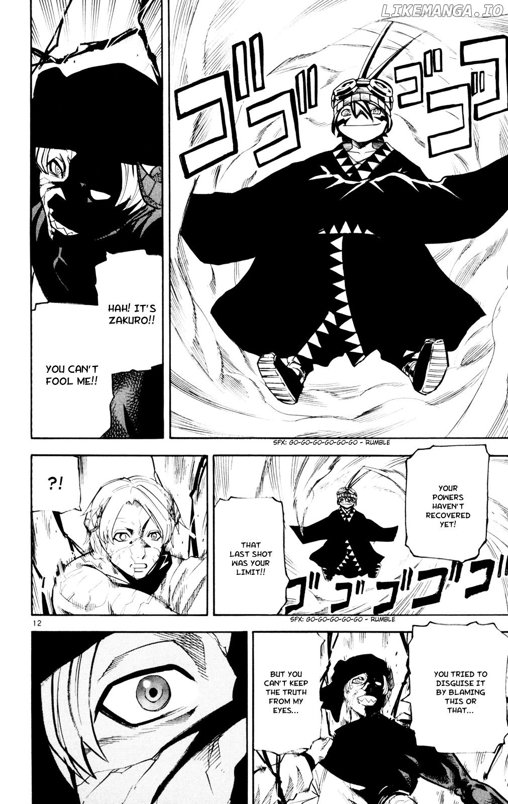 Kurozakuro - Manga chapter 50 - page 12