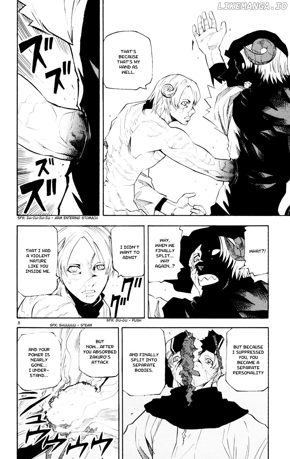 Kurozakuro - Manga chapter 50 - page 8