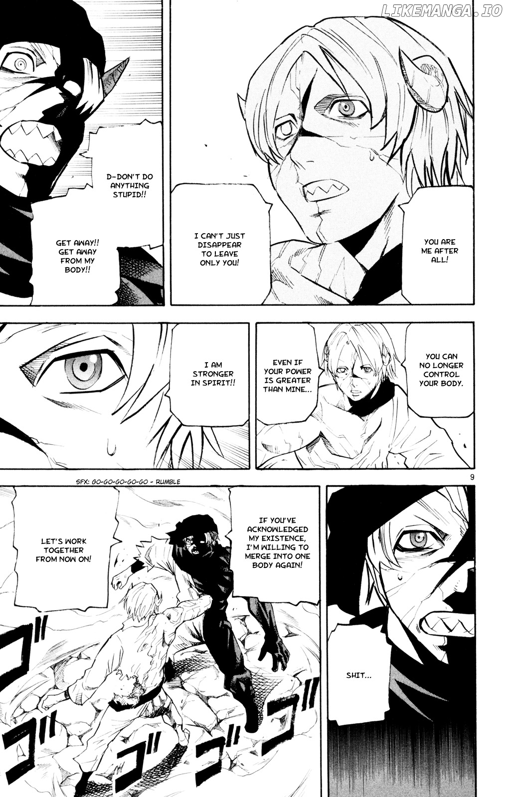 Kurozakuro - Manga chapter 50 - page 9