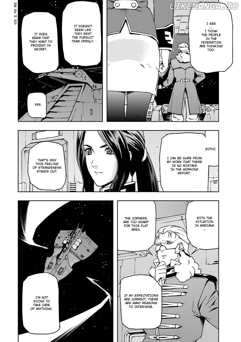 Kidou Senshi Gundam U.C. 0094 - Across The Sky chapter 8.1 - page 5