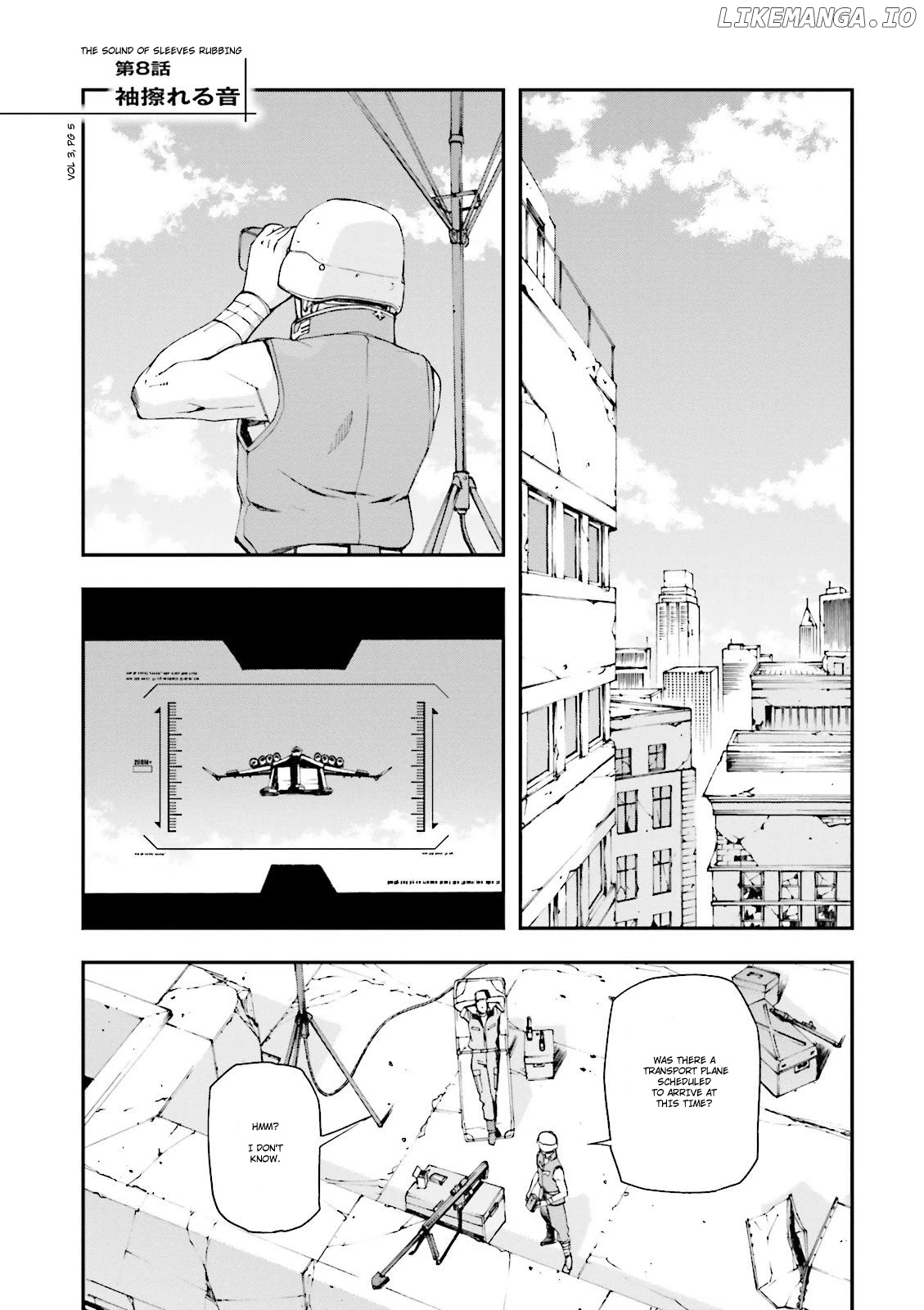 Kidou Senshi Gundam U.C. 0094 - Across The Sky chapter 8 - page 6