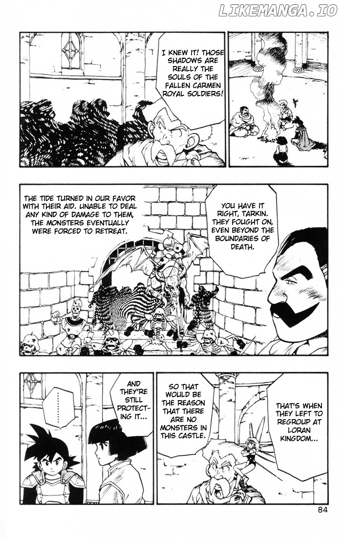 Dragon Quest Retsuden - Roto no Monshou chapter 13 - page 33