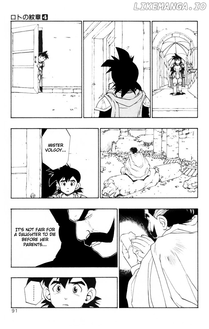 Dragon Quest Retsuden - Roto no Monshou chapter 13 - page 40