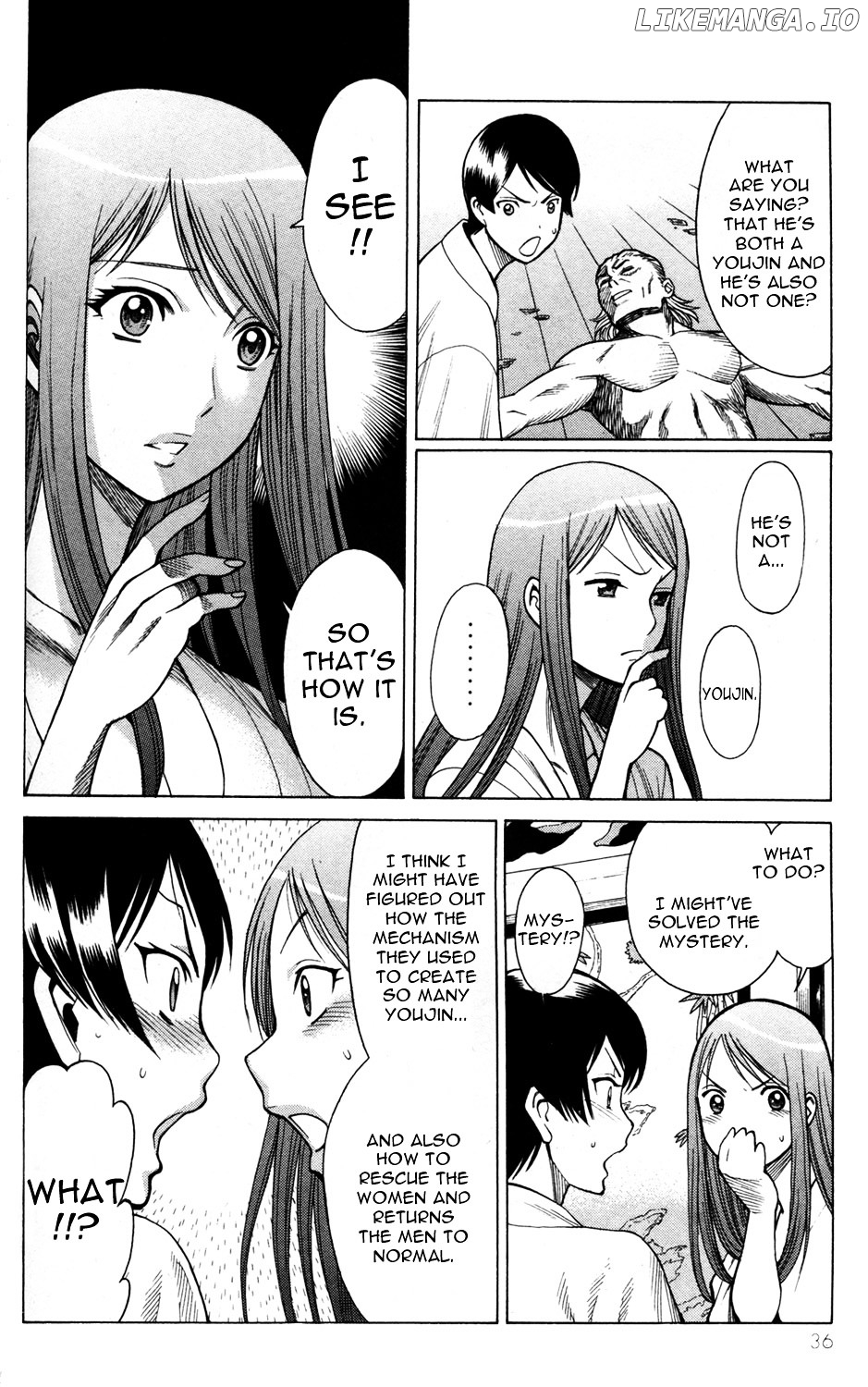 Hakodate Youjin Buraichou Himegami chapter 13 - page 38