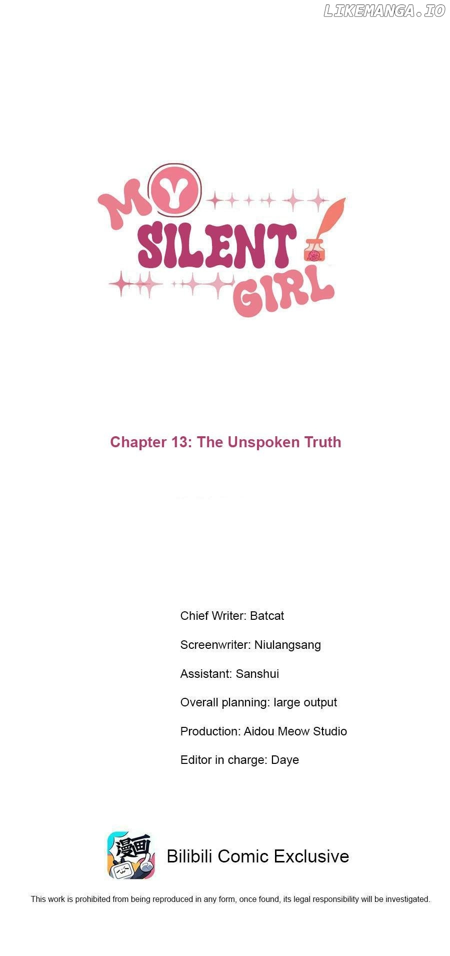 My Silent Girl Chapter 13 - page 2