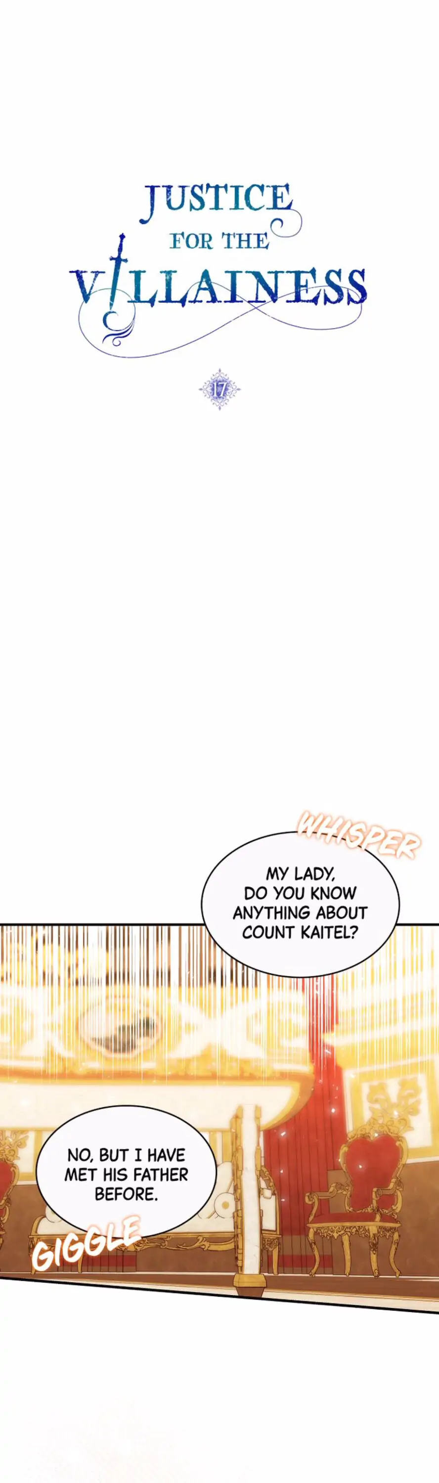 Why Would a Villainess Have Virtues? Chapter 17 - page 1