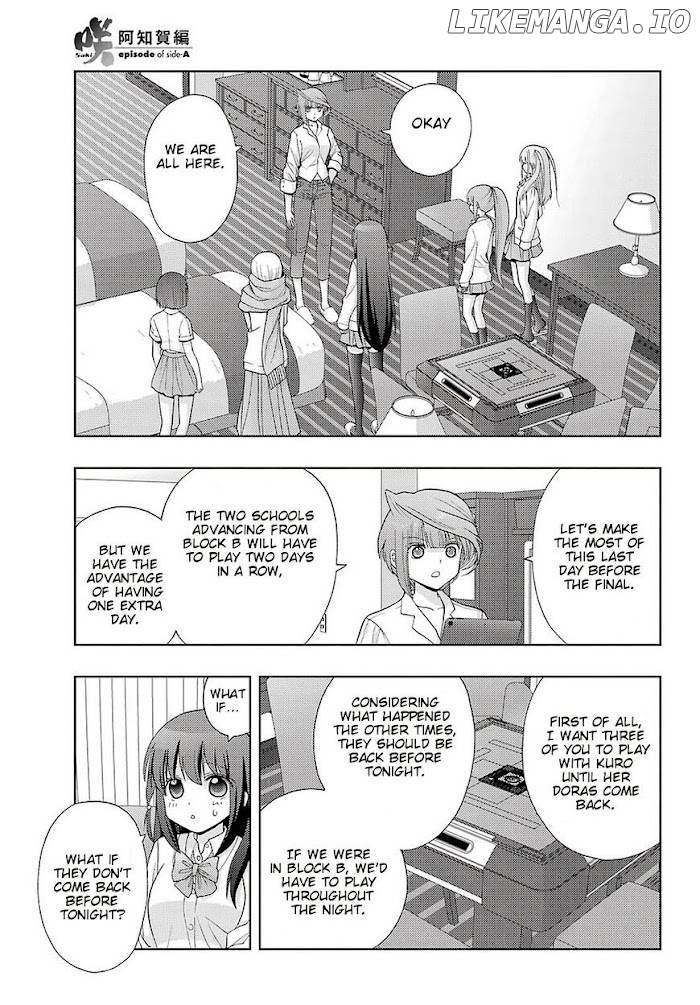 Saki: Achiga-hen episode of side-A chapter 21 - page 15
