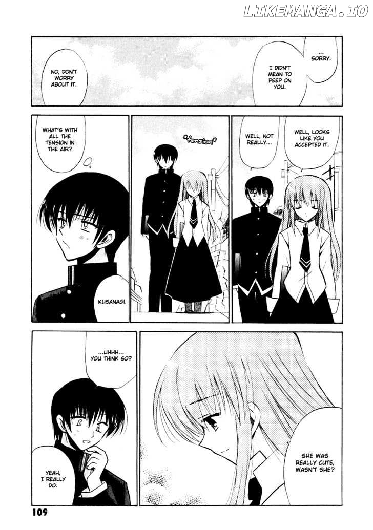 Sakura no Uta - The Fear Flows Because of Tenderness. chapter 4 - page 5
