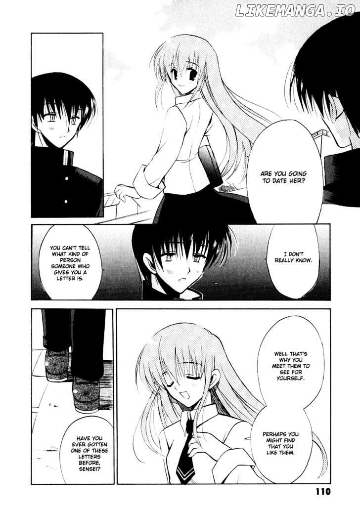 Sakura no Uta - The Fear Flows Because of Tenderness. chapter 4 - page 6