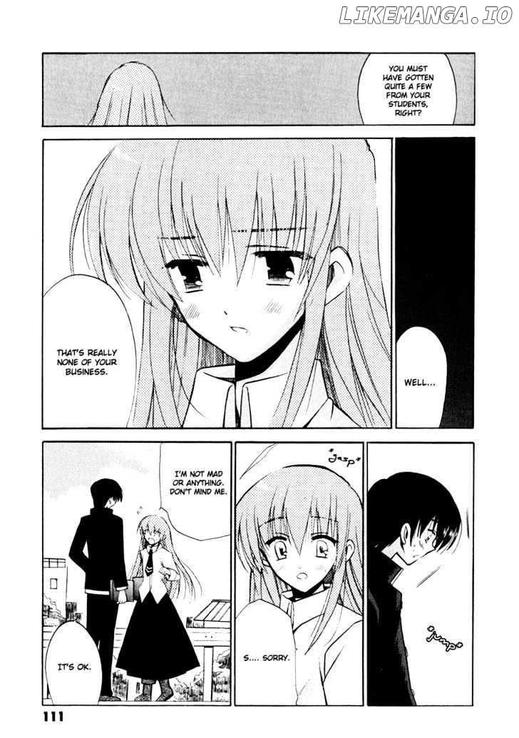Sakura no Uta - The Fear Flows Because of Tenderness. chapter 4 - page 7