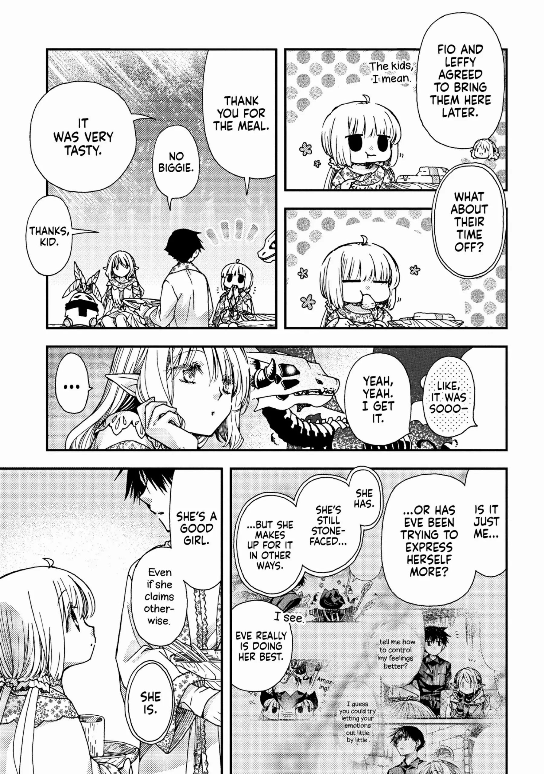 Hone Dragon no Mana Musume chapter 22 - page 8