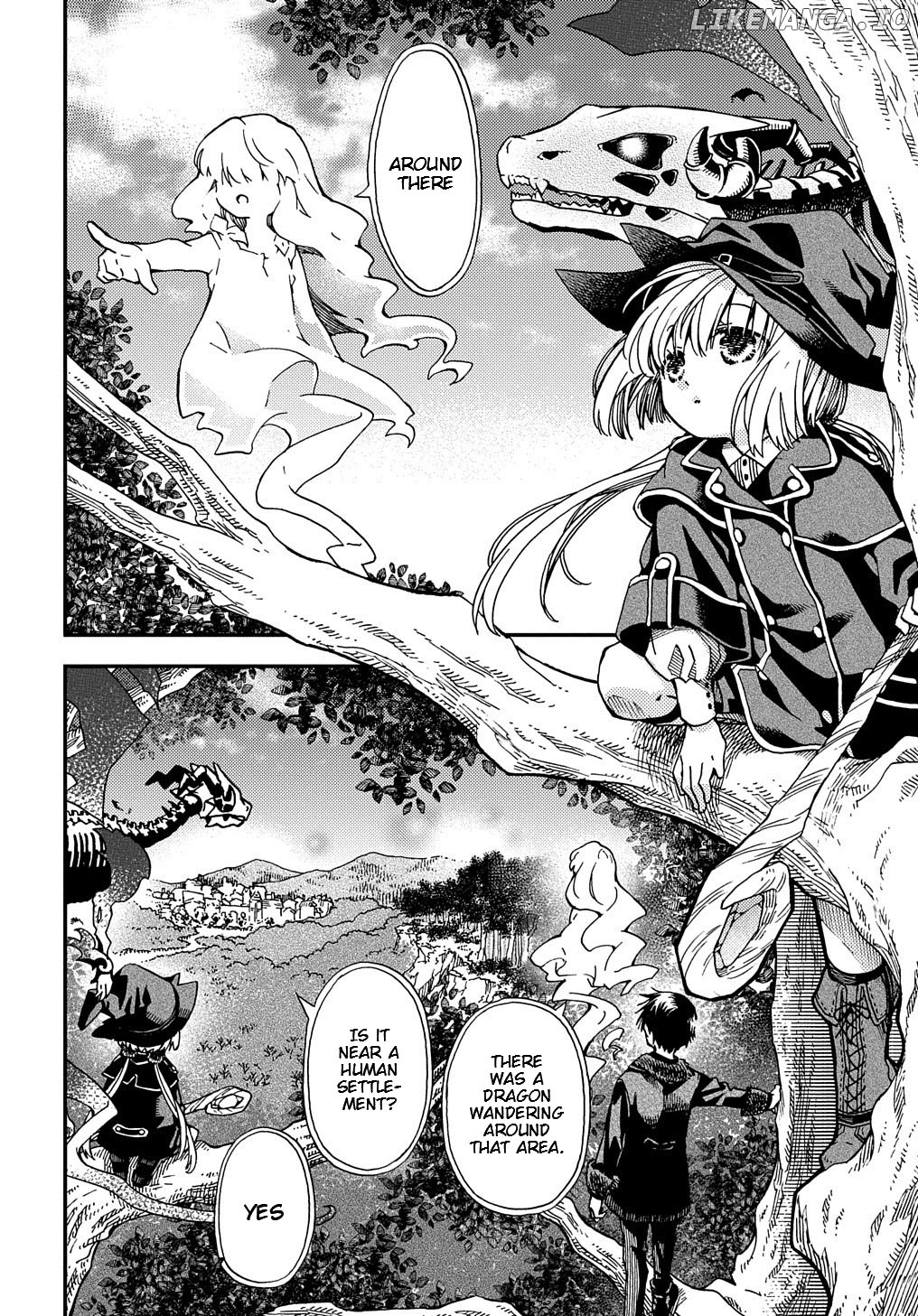 Hone Dragon no Mana Musume chapter 5 - page 2