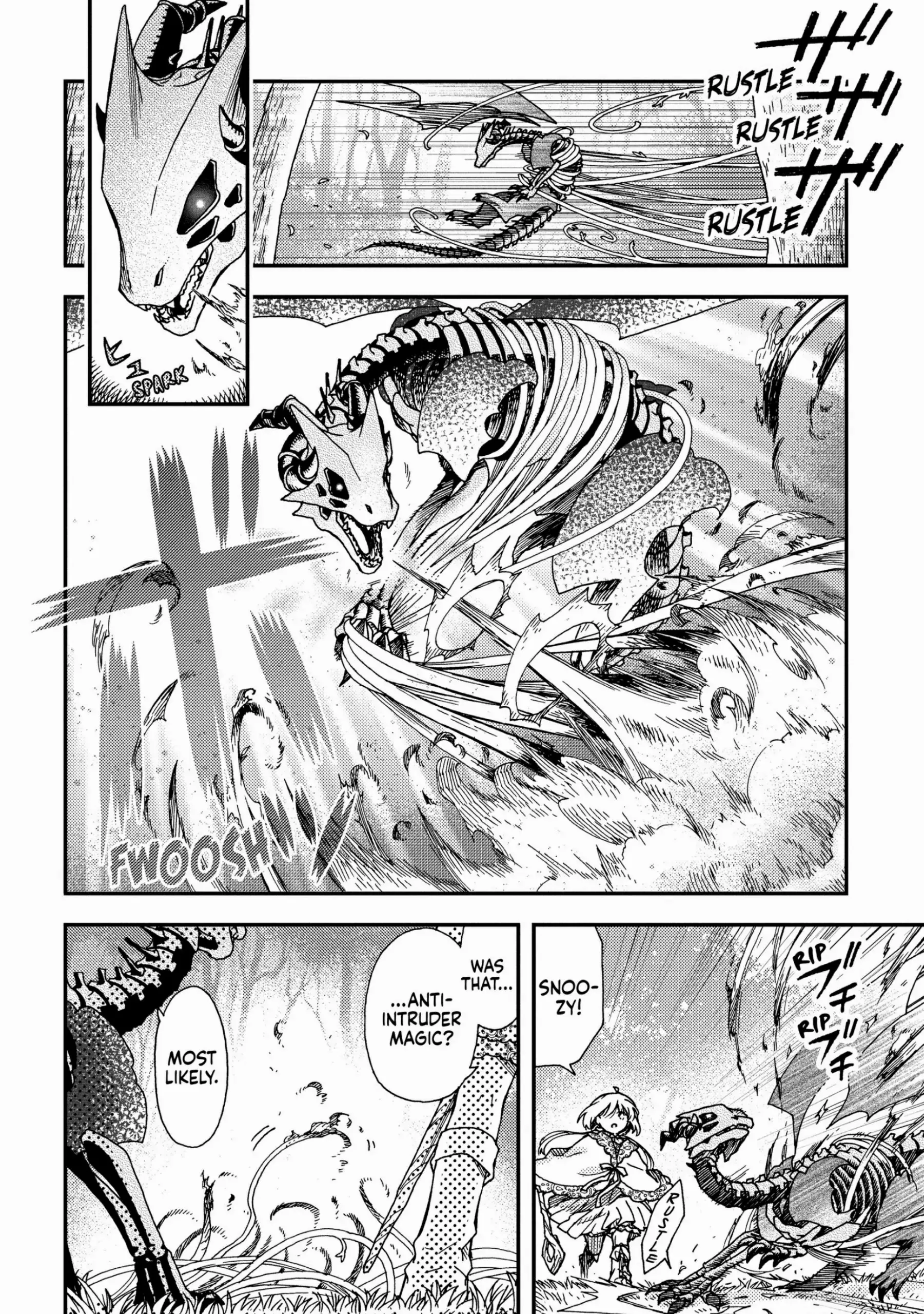 Hone Dragon no Mana Musume chapter 25 - page 8