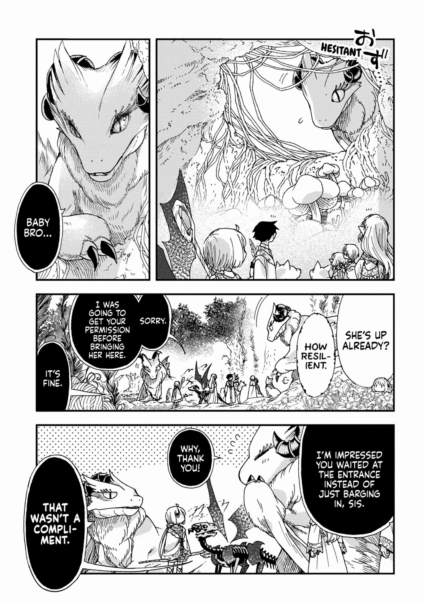 Hone Dragon no Mana Musume chapter 23 - page 21