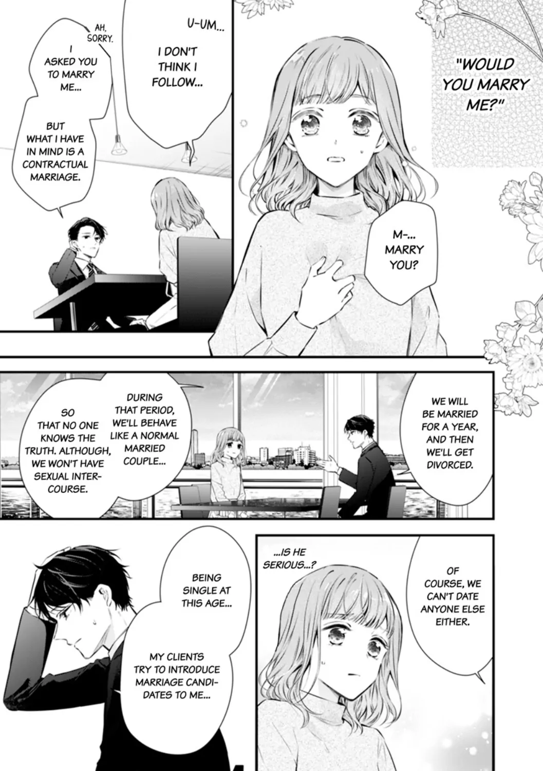 Itsuwari no Ai ~ Keiyaku Kon no Danna-sama wa Amasugiru Chapter 3 - page 3