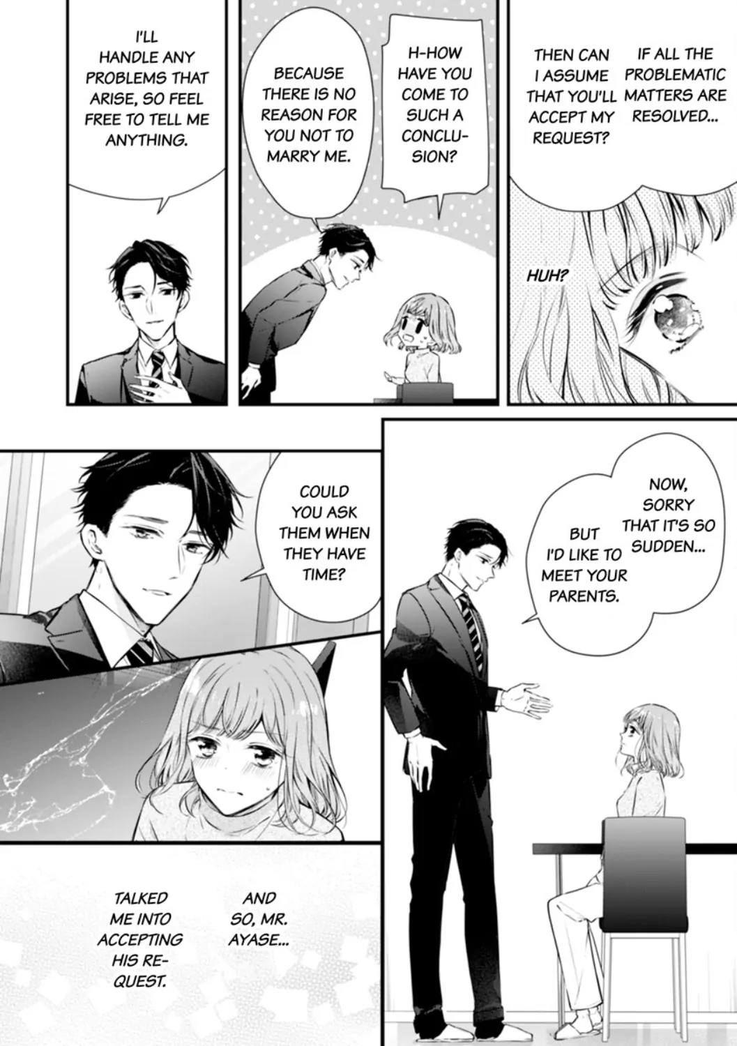 Itsuwari no Ai ~ Keiyaku Kon no Danna-sama wa Amasugiru Chapter 3 - page 10