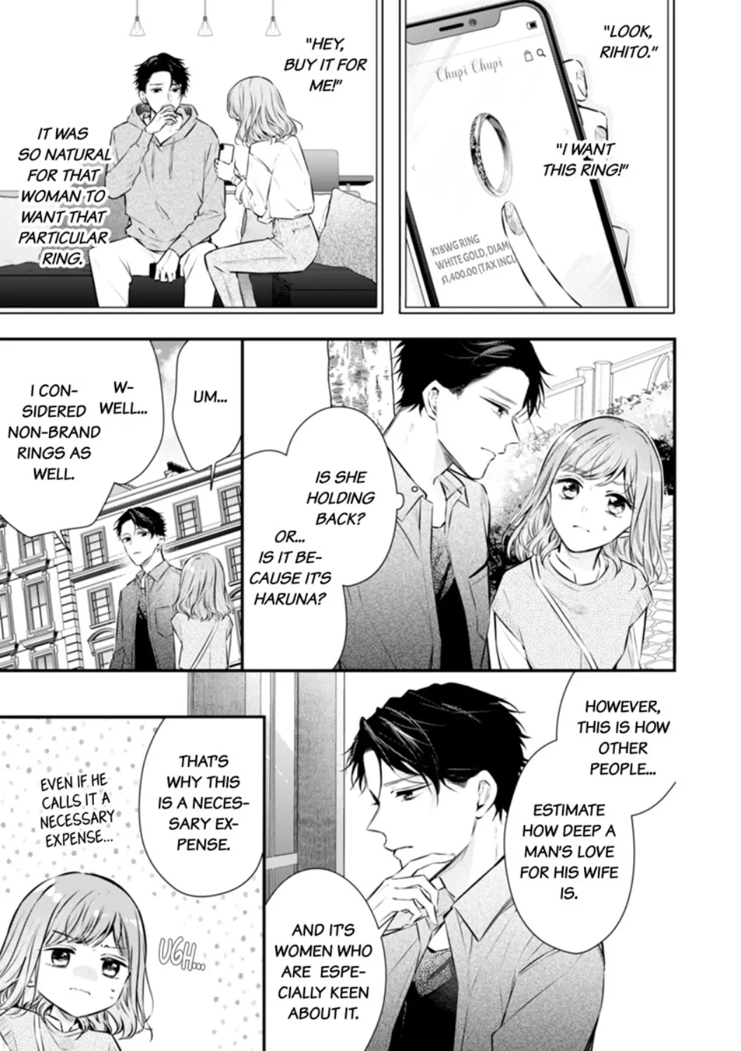 Itsuwari no Ai ~ Keiyaku Kon no Danna-sama wa Amasugiru Chapter 4 - page 11