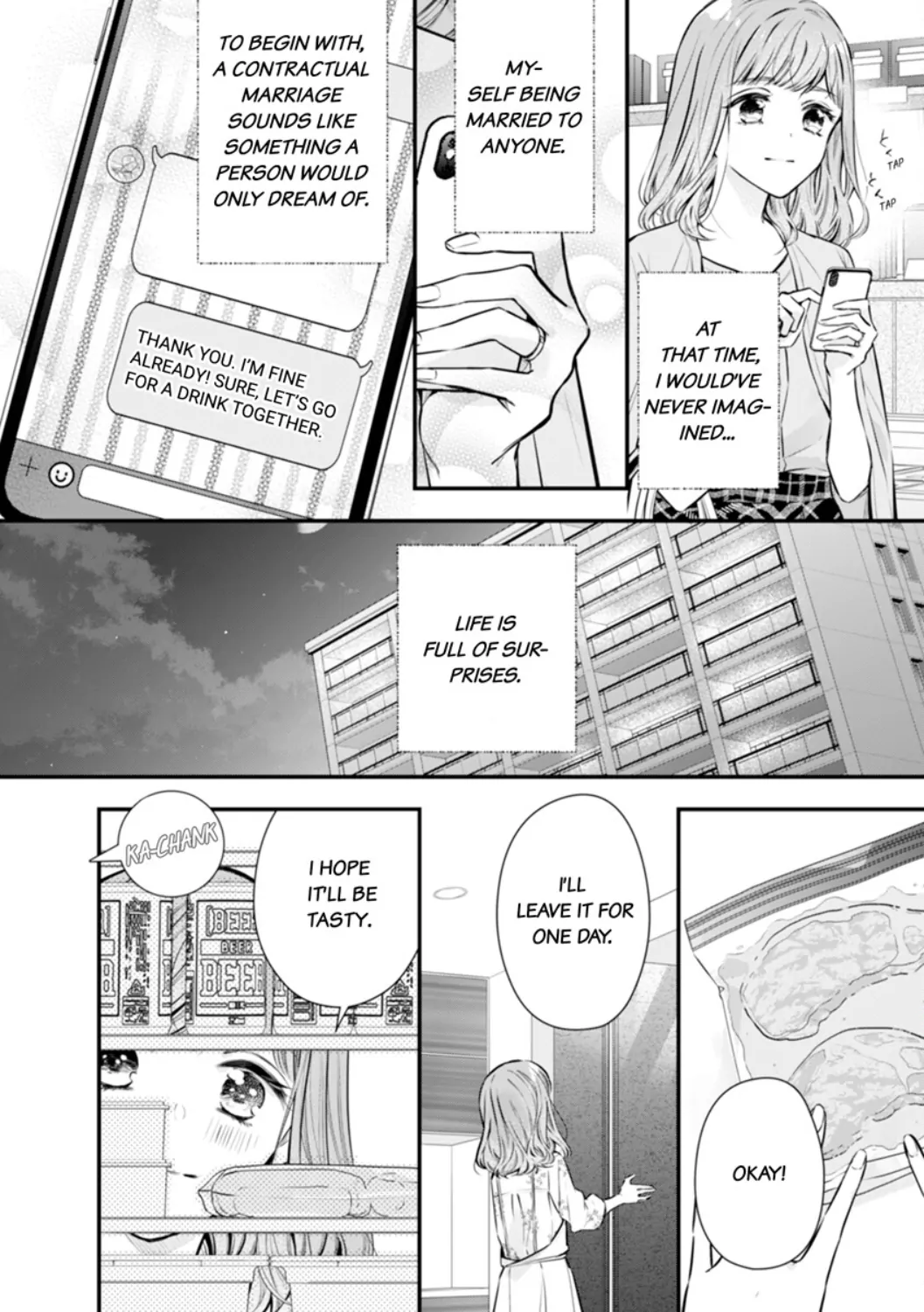Itsuwari no Ai ~ Keiyaku Kon no Danna-sama wa Amasugiru Chapter 6 - page 8