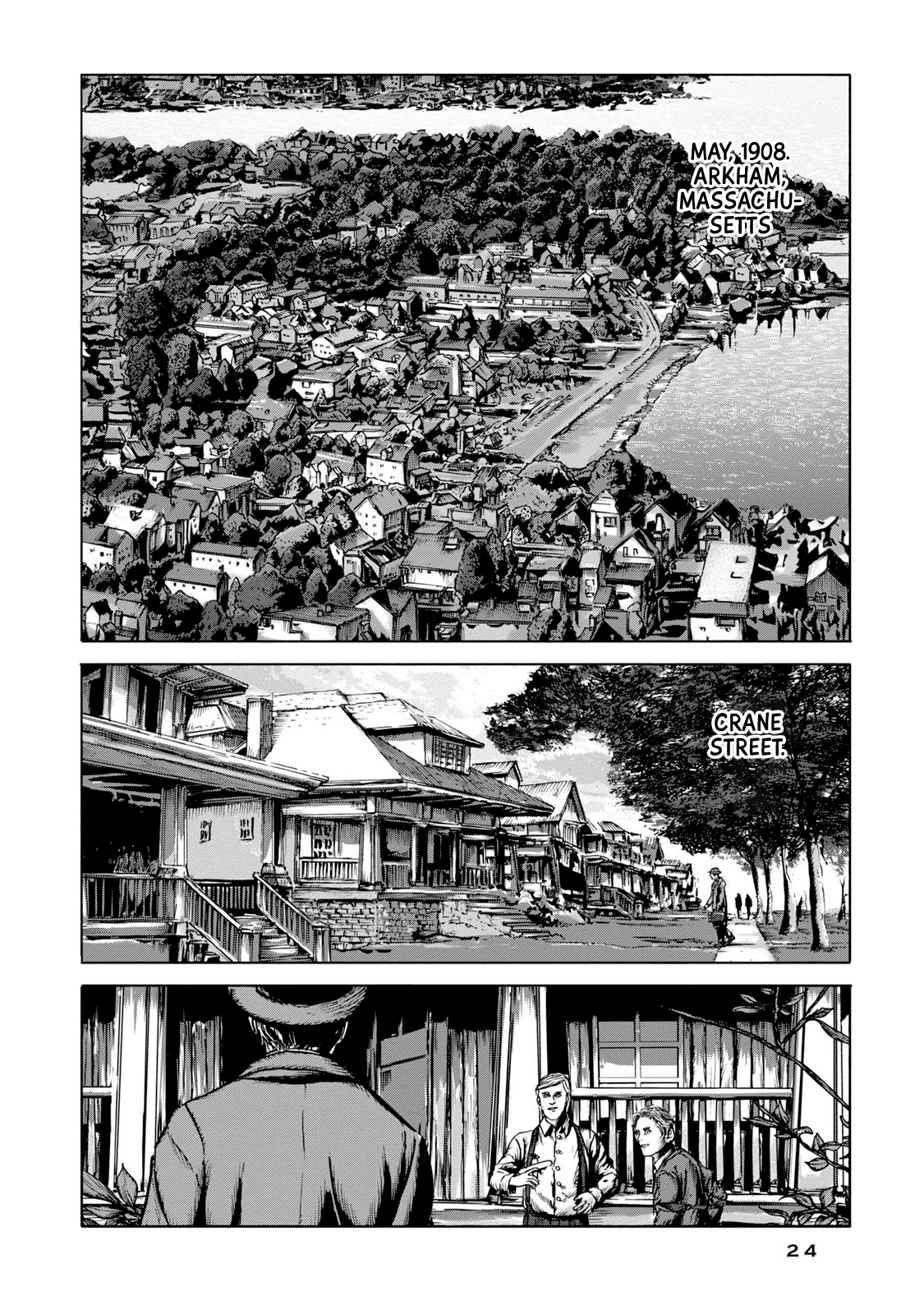 h. p. Lovecraft's The Shadow Out of Time chapter 1 - page 2