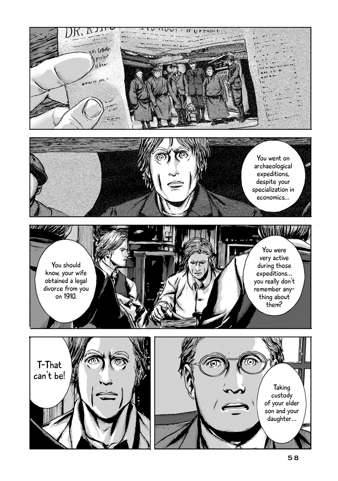 h. p. Lovecraft's The Shadow Out of Time chapter 1 - page 33