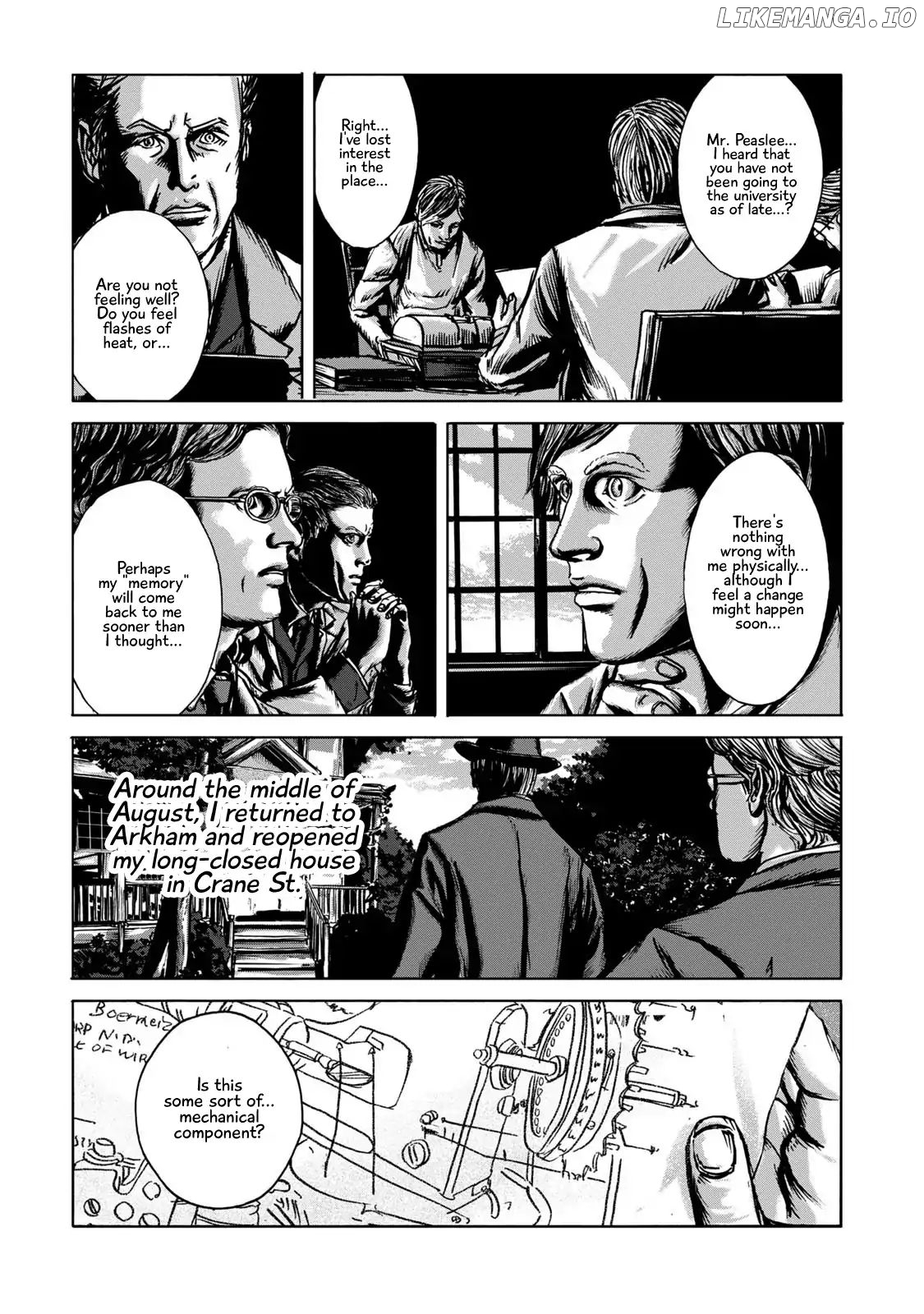 h. p. Lovecraft's The Shadow Out of Time chapter 3 - page 2