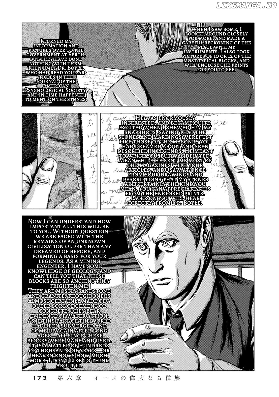 h. p. Lovecraft's The Shadow Out of Time chapter 6 - page 28
