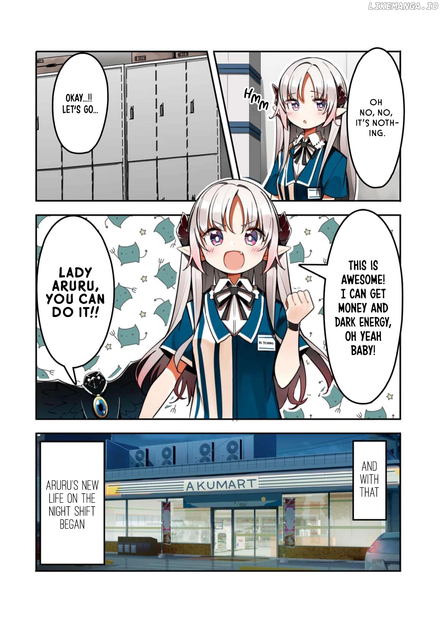 Konbini Yakin no Akuma-chan Chapter 1 - page 7