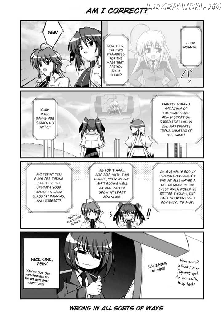 Mahou Shoujo Lyrical Nanoha StrikerS the Comics chapter 11.1 - page 2