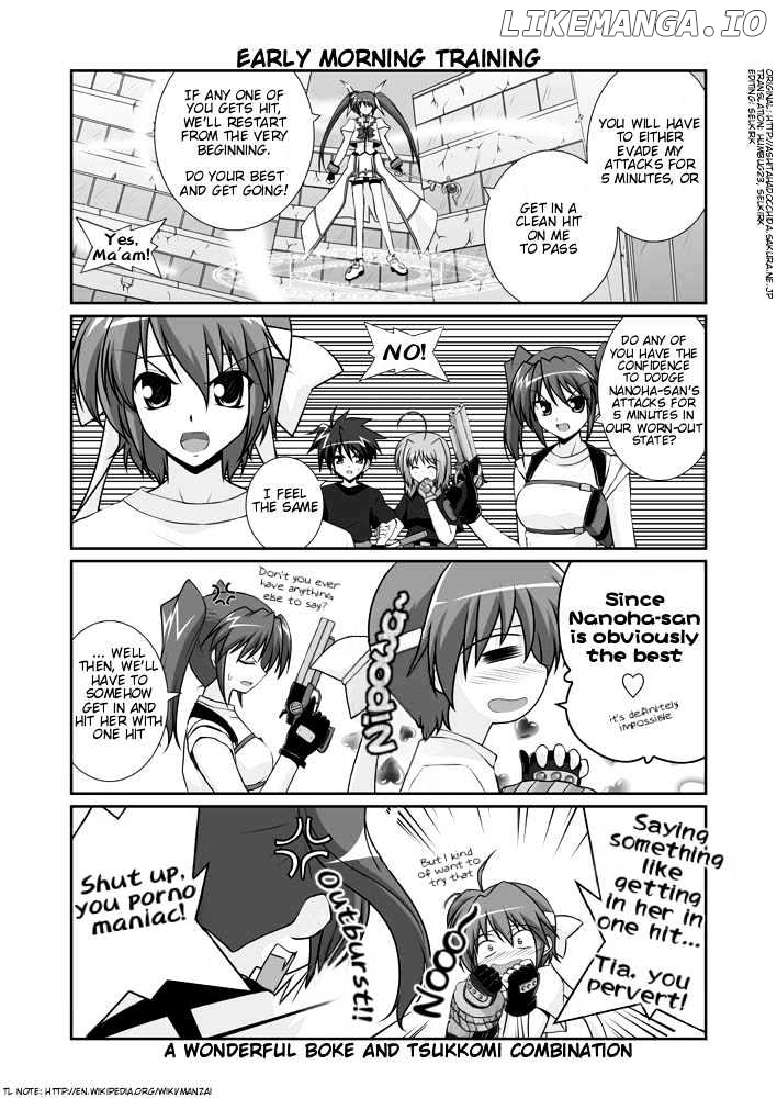 Mahou Shoujo Lyrical Nanoha StrikerS the Comics chapter 11.1 - page 22