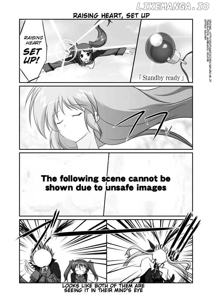 Mahou Shoujo Lyrical Nanoha StrikerS the Comics chapter 11.1 - page 29