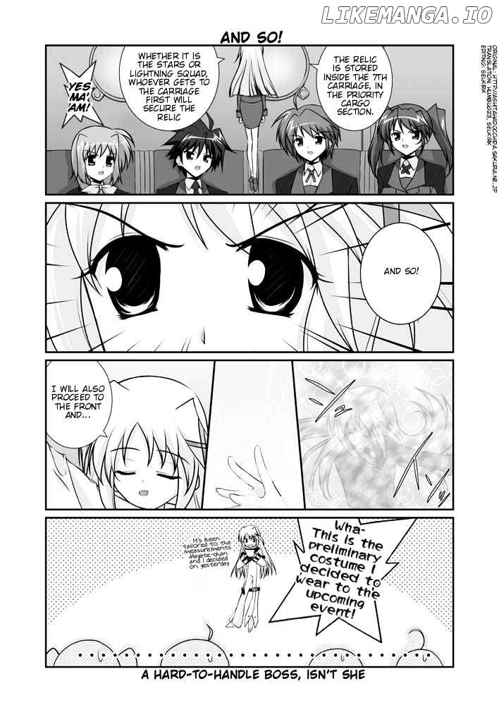 Mahou Shoujo Lyrical Nanoha StrikerS the Comics chapter 11.1 - page 30