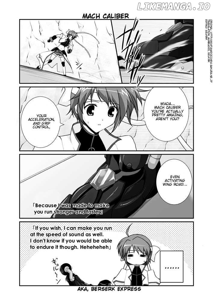Mahou Shoujo Lyrical Nanoha StrikerS the Comics chapter 11.1 - page 34