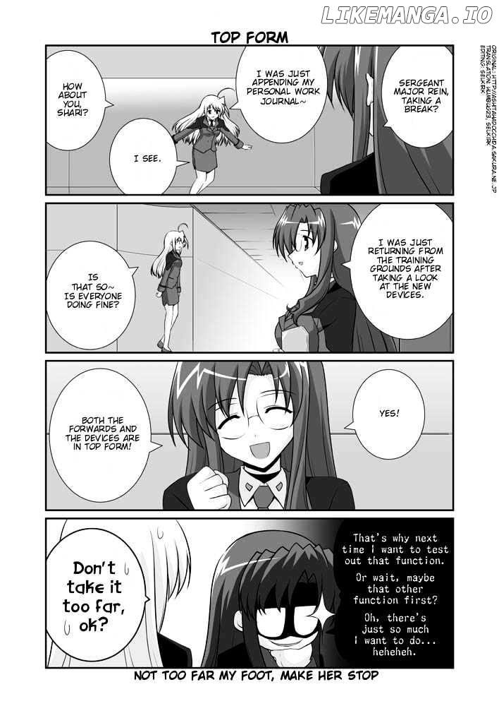 Mahou Shoujo Lyrical Nanoha StrikerS the Comics chapter 11.1 - page 36