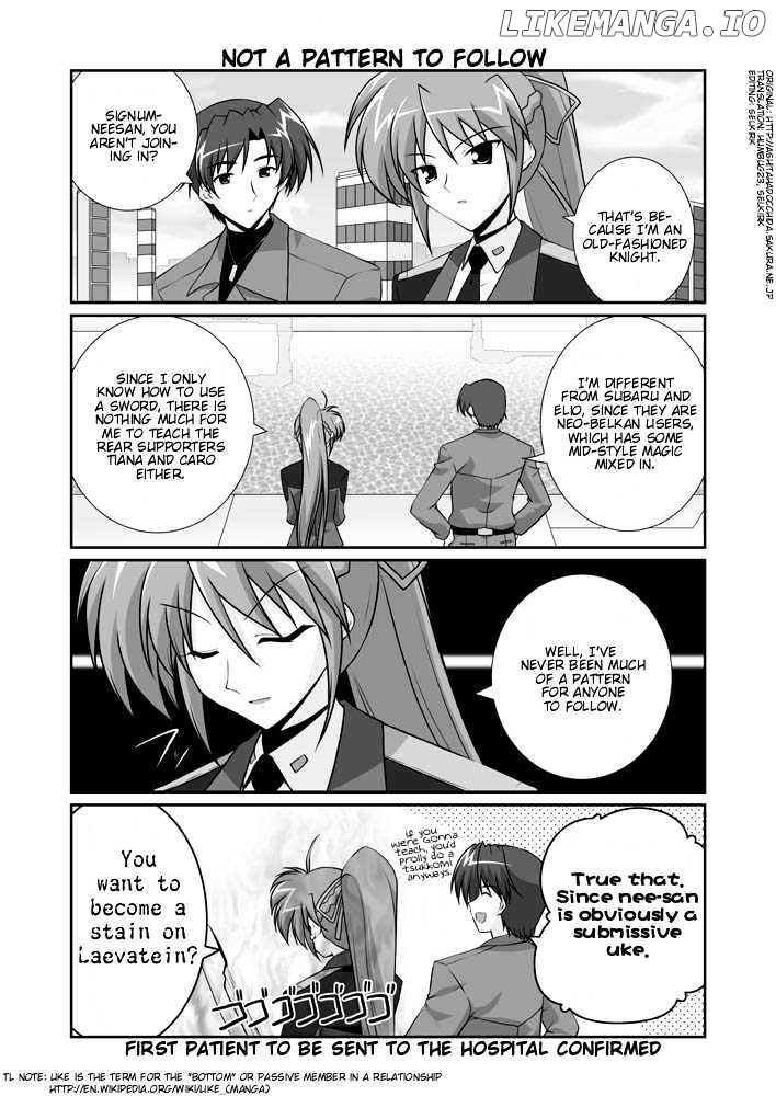 Mahou Shoujo Lyrical Nanoha StrikerS the Comics chapter 11.1 - page 37
