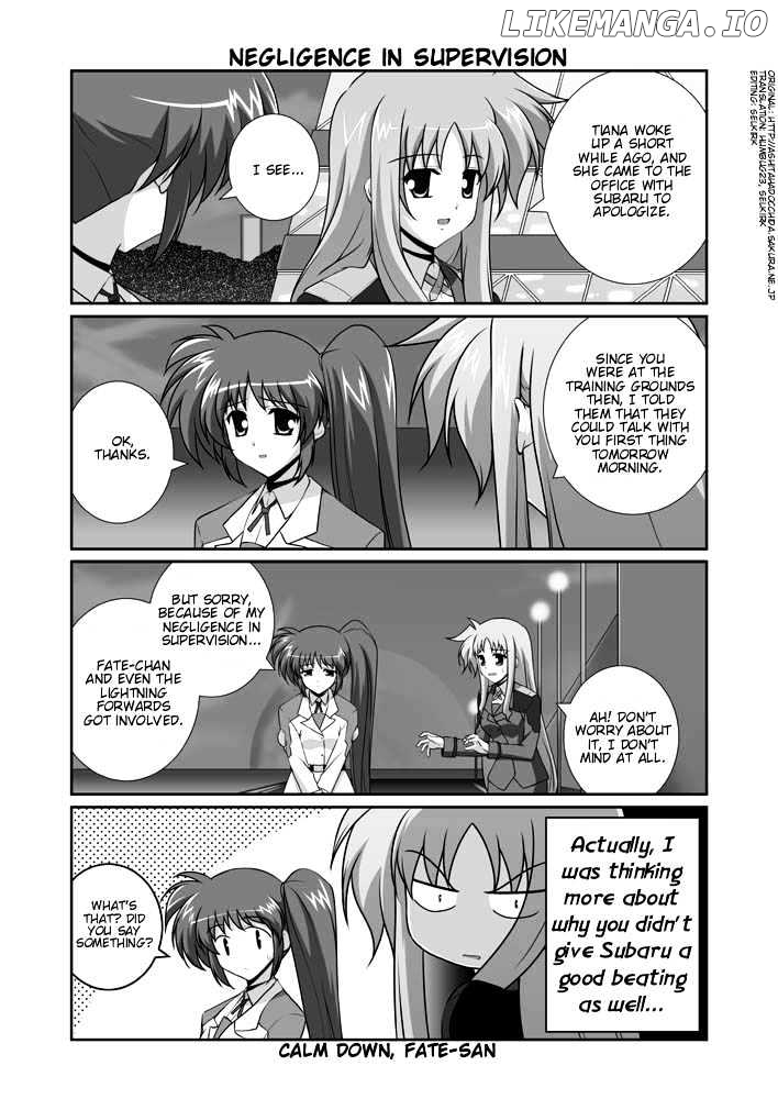 Mahou Shoujo Lyrical Nanoha StrikerS the Comics chapter 11.1 - page 59