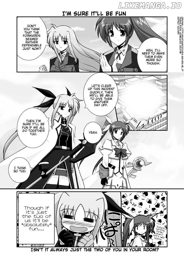 Mahou Shoujo Lyrical Nanoha StrikerS the Comics chapter 11.1 - page 73