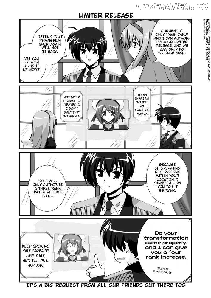 Mahou Shoujo Lyrical Nanoha StrikerS the Comics chapter 11.1 - page 76
