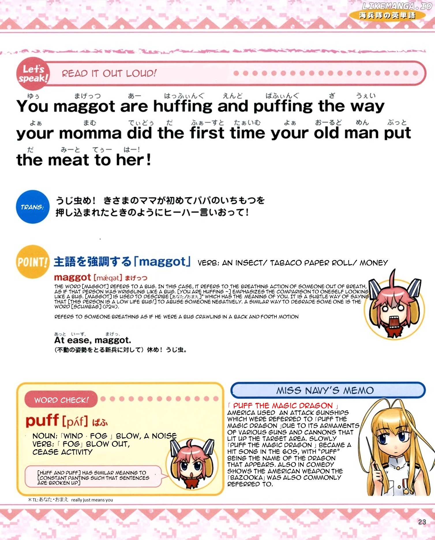 Magical Marine Pixel Maritan. Maritan Focus Drills. chapter 7 - page 2