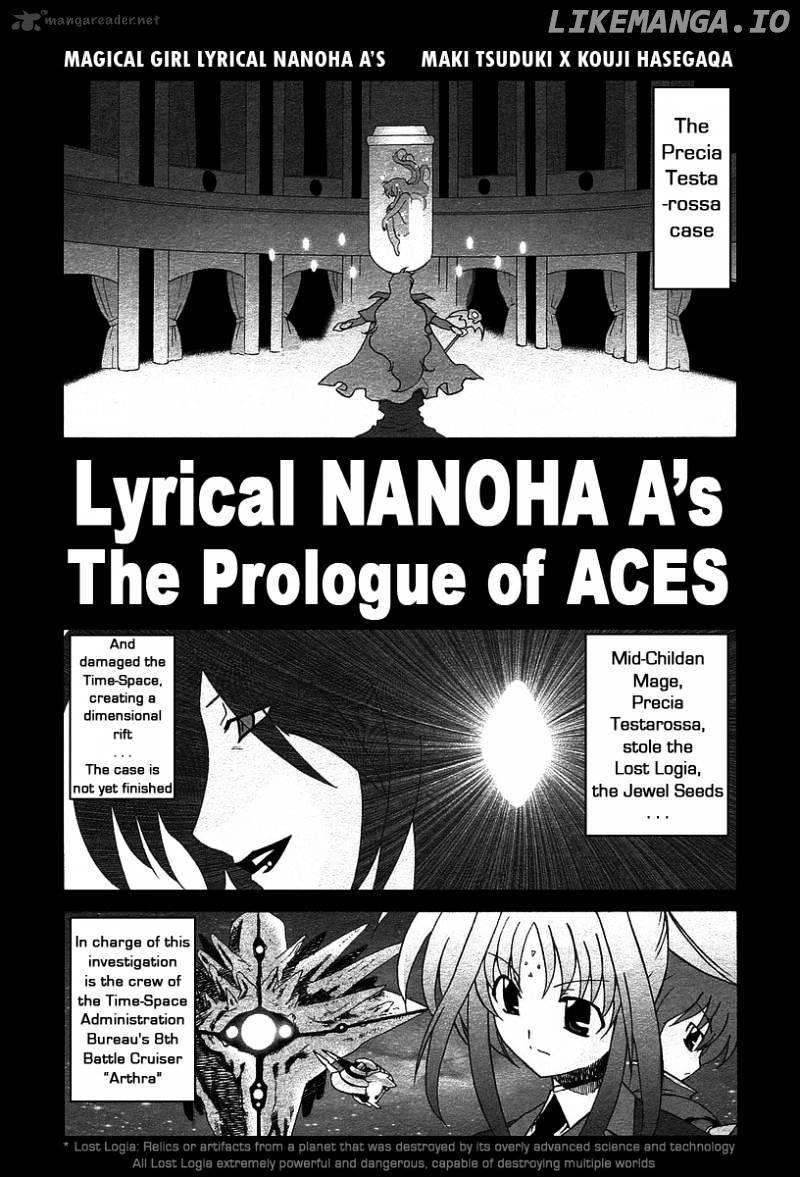 Mahou Shoujo Lyrical Nanoha A's chapter 1 - page 2
